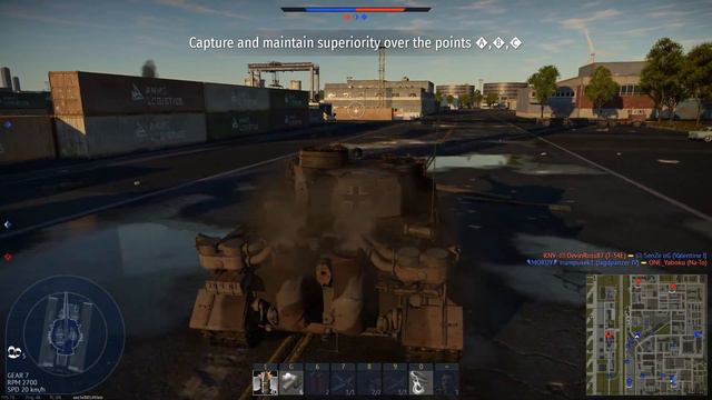 War Thunder - Episode 545 - Tiger Tiger (Arcade Battles/Cargo Port) смотреть онлайн