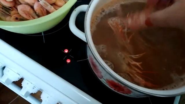 Креветки. Лангустины.Праздник. День рождение смотреть онлайн