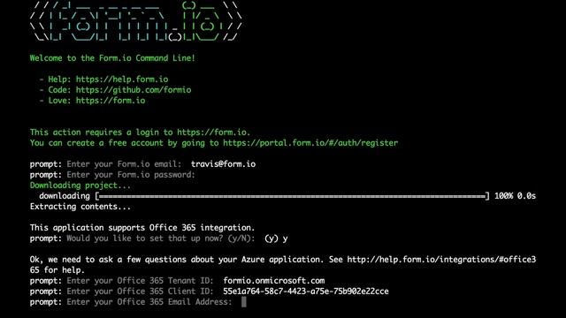 Form.io with Office 365 смотреть онлайн