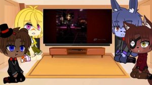 «FNaF 1 reacts to trailer FNaF 9» ||Gacha club|| {By Milki_Way}
