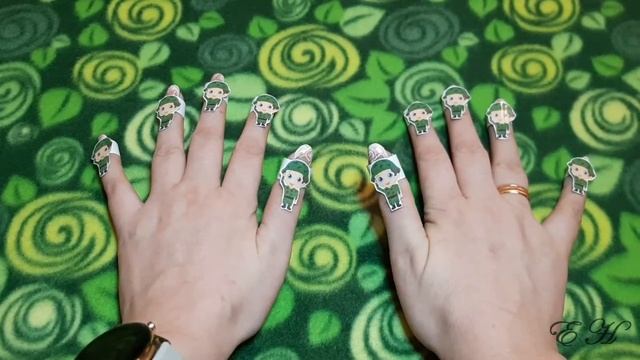 Бойцы-молодцы - пальчиковая гимнастика смотреть онлайн