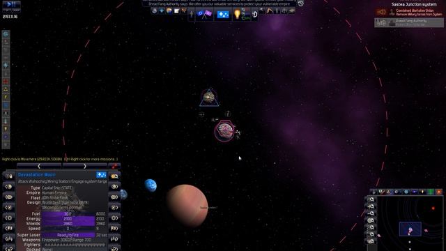 Distant Worlds Universe - Two Planetary Destroyers vs Shakturi смотреть онлайн