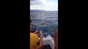 Рыбалка в Сочи. Гроза в море накрыла