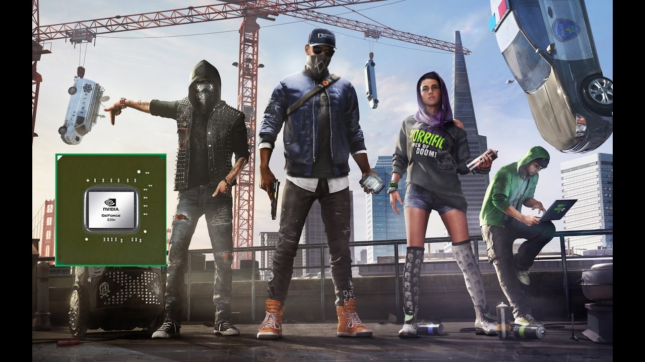 WATCH DOGS 2 / ВОТЧ ДОГС 2 на слабом ноутбуке (устаревшее, перезалив)