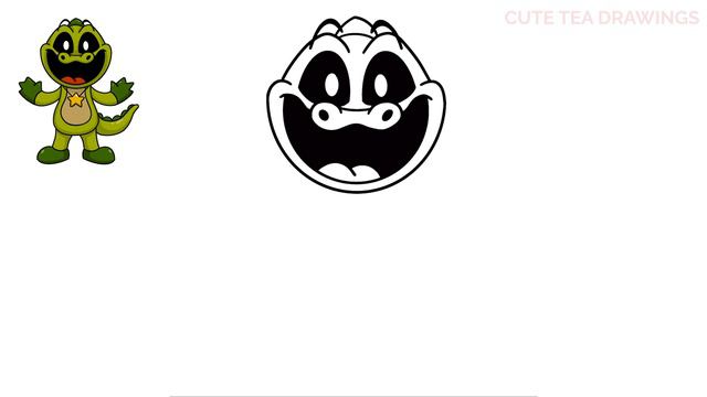 How To Draw Crocky Rocky from Poppy Playtime | Fanmade Smiling Critters | Easy Drawing Tutorial смотреть онлайн