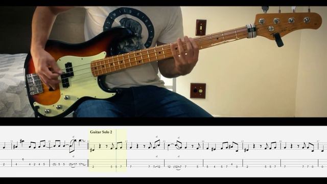 THE DARKNESS - I Believe In A Thing Called Love (Bass Cover + Tabs) смотреть онлайн