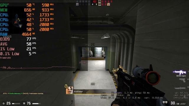 Ryzen 3 3200U + Vega 3 CS: GO смотреть онлайн