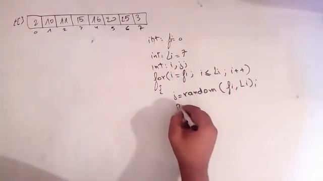 Shuffle Array Algorithm смотреть онлайн