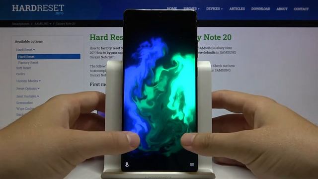 How to Get Animated Wallpaper Magic Fluids on SAMSUNG Galaxy Note 20 смотреть онлайн