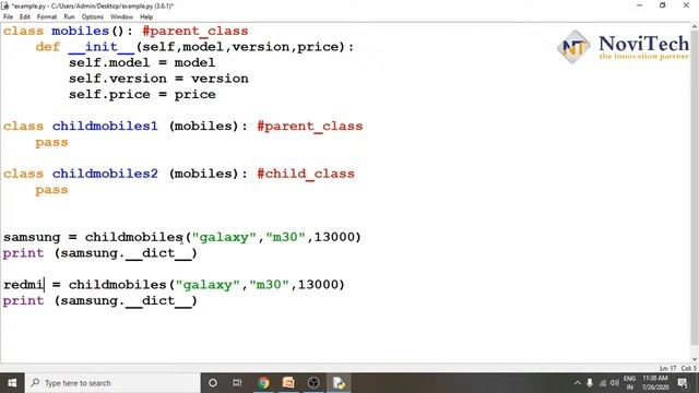 Webinar on OOPS Concepts in advanced Python - NoviTech смотреть онлайн