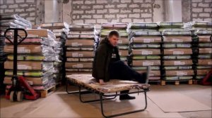 Раскладушка с матрасом ортопедическая