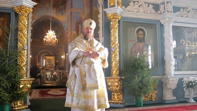 Слово митрополита Ферапонта в праздник Богоявления смотреть онлайн
