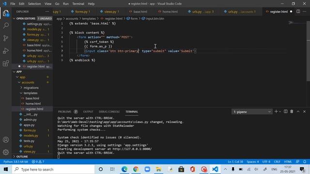 Django Email Verification - In Simple Steps (without depending on too many imports) смотреть онлайн