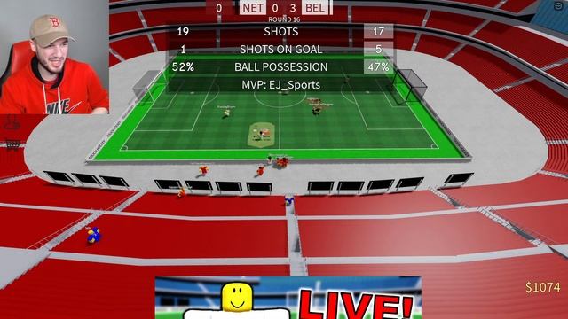 ROBLOX TOUCH FOOTBALL TOURNAMENT LIVE! смотреть онлайн