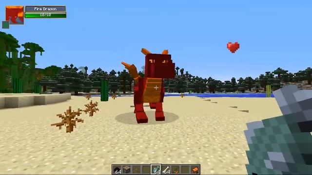 Minecraft | PET DRAGONS MOD! (Tame, Mount & Fly Your Own Dragon!) | Mod Showcase смотреть онлайн