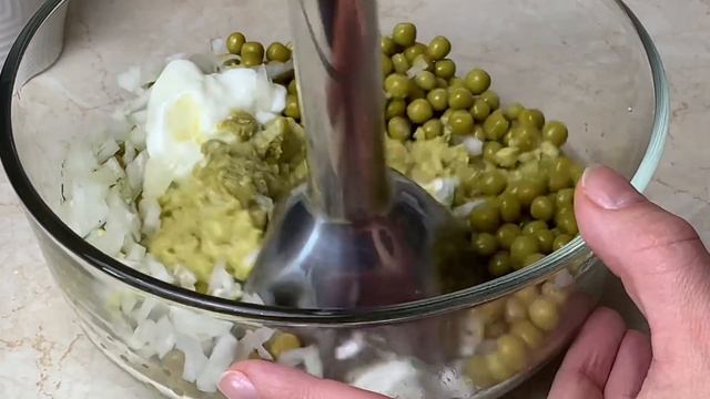 Беру БАНКУ ГОРОШКА и готовлю вкусную закуску из простых продуктов! Экономный рецепт