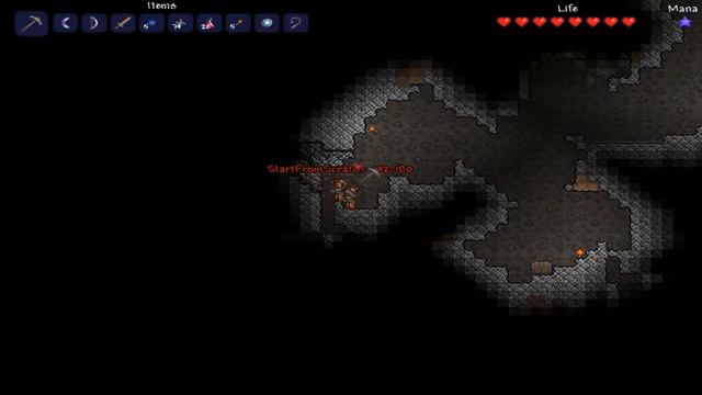 Let's Play Terraria (Co-Op) Part 15 - Caves,caves and more caves смотреть онлайн