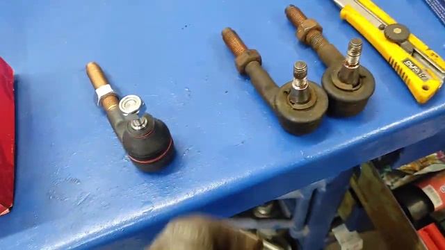 Пежо 206 - замена рулевых наконечников. смотреть онлайн