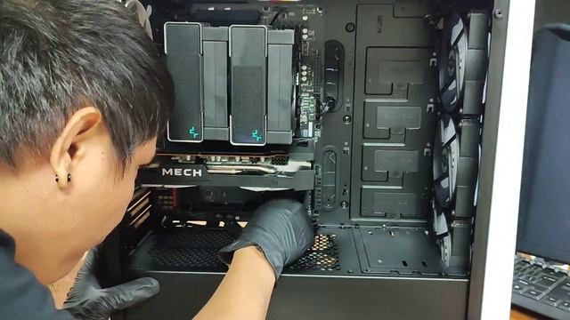 Air Cooled PC Build using DEEPCOOL AK620 ZERO DARK | PCB-43 смотреть онлайн