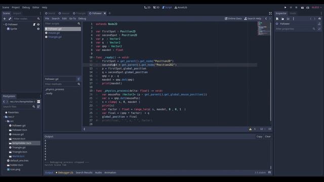 Sliding Something Along a Line in Godot (Dot Product Math) смотреть онлайн