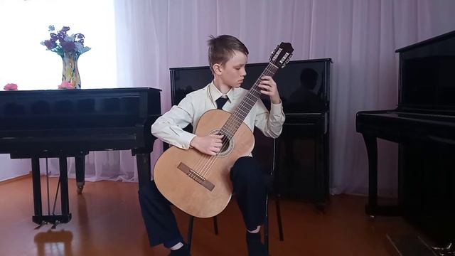 Пучков Георгий 12 лет 3 кл. М. Каркасси "Этюд" смотреть онлайн