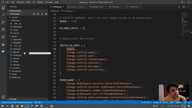 Создание динамичных сайтов с помощью фреймворка Django смотреть онлайн