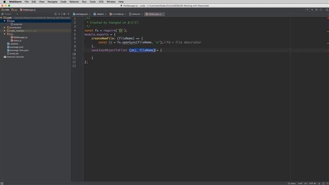 Lession 06 Read and write json file in Node js смотреть онлайн