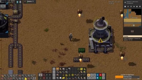 Factorio/Факторио, Pyanodon FULL, учимся, тупим, разбираемся в механиках, прохождение #11
