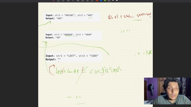 Greatest Common Divisor of Strings | #1071 | Leetcode | JAVA ✅ | English | Live Coding ? смотреть онлайн