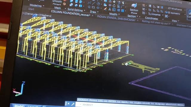 steel structural 3d drawing in autocad смотреть онлайн