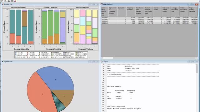 Cluster Analysis in SAS Enterprise Miner смотреть онлайн