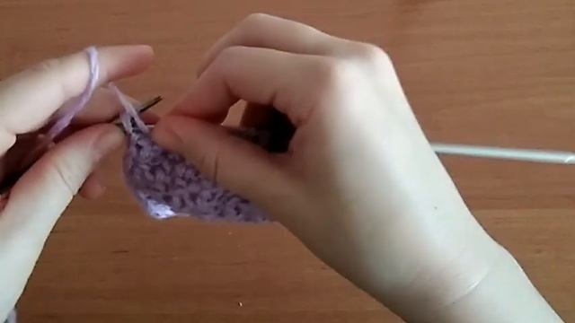 Шикарный плотный узор спицами смотреть онлайн