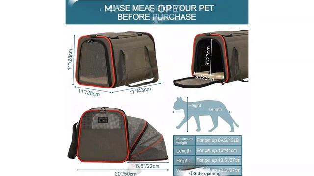 Best Cat Carriers On Amazon 2023 | Top 5 Cat Carriers Review | Unique products | Product Link? смотреть онлайн