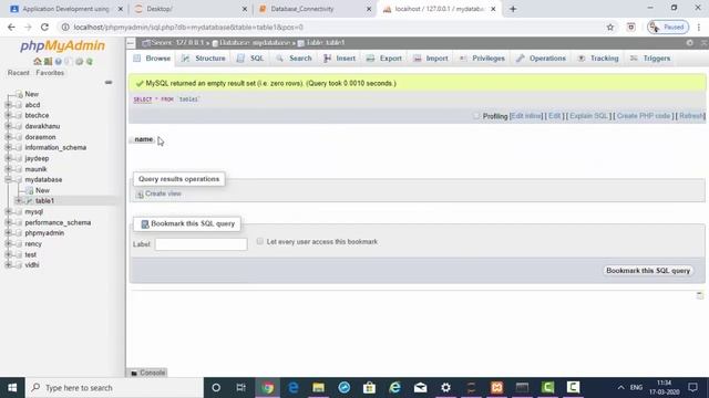 Database Connectivity (MySQL) using Python смотреть онлайн