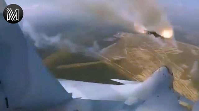 Scary !! Russian Su-30SM Detects and destroys Ukrainian Aircraft смотреть онлайн