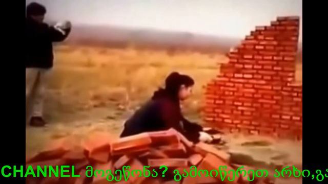 Приколы! Вот такие вот они китайские строители! смотреть онлайн