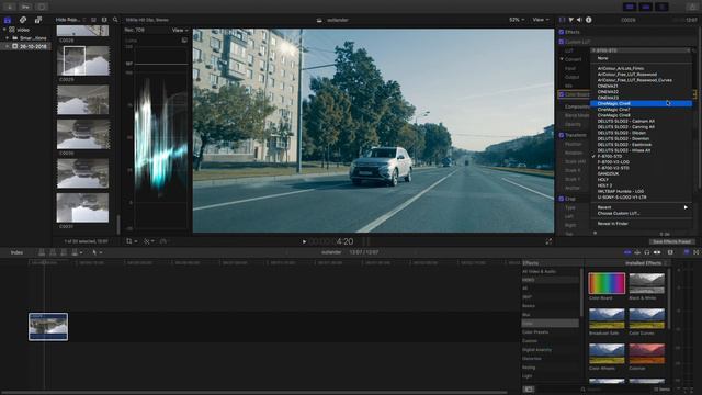 Как делать цветокоррекцию материала, снятого в Slog 2 и Slog3 смотреть онлайн