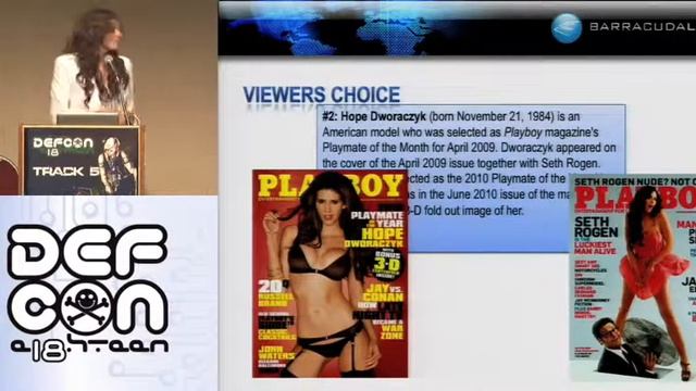 DEFCON 18: Searching for Malware: A Review of Attackers Use of Search Engines to Lure Victims 3/3 смотреть онлайн