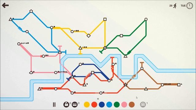 Mini Metro #21 - The Best Technique In The Game смотреть онлайн