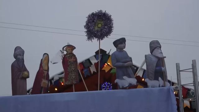 Рождественские гуляния на Центральной площади смотреть онлайн