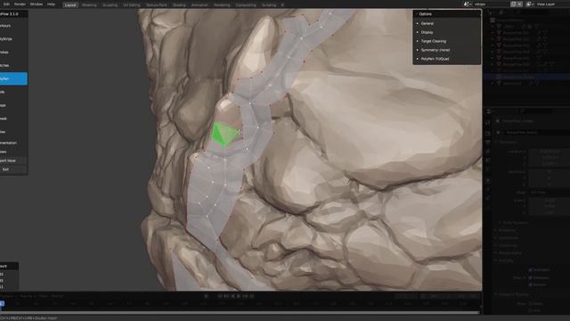 Retopoflow 3.1.0 Tutorial Part 3 - Retopologizing A Creature