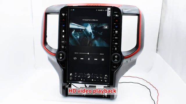 13.6-inch Android car Navigation Radio Multimedia Player wireless CarPlay for 2019~2021 Dodge Ram смотреть онлайн