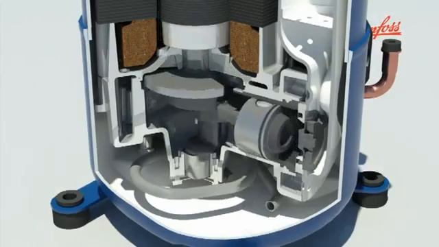 Принцип работы поршневых компрессоров Maneurop смотреть онлайн