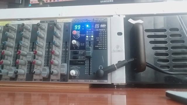 Démo EURORACK PRO RX1202FX