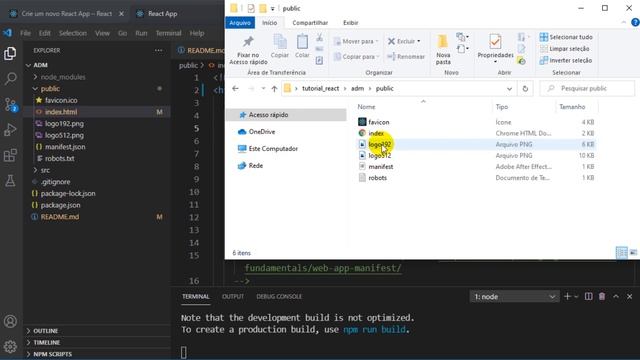 Como criar um projeto com React смотреть онлайн