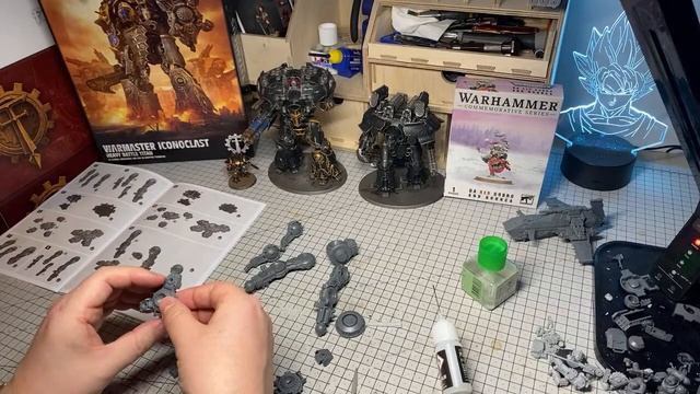 Building the Warmaster Iconoclast Heavy Battle Titan смотреть онлайн