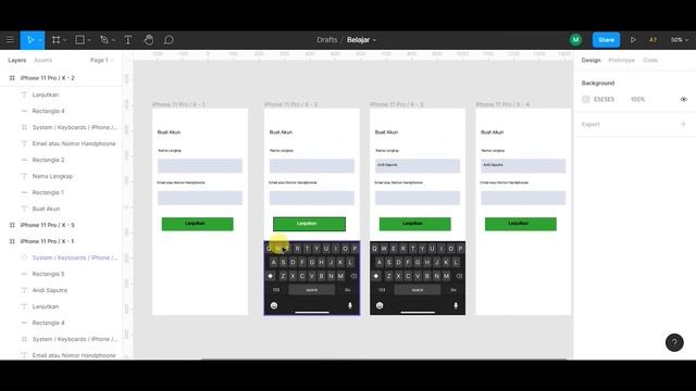 Tutorial Figma #20. While Hovering (Mobile) смотреть онлайн