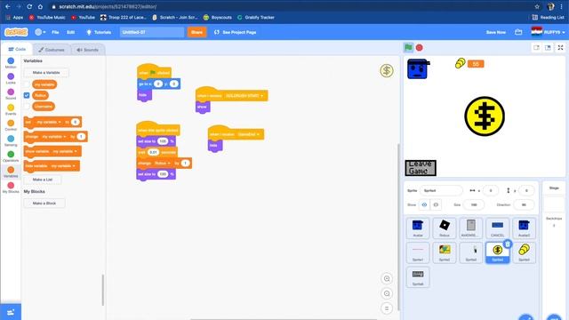 HOW TO MAKE ROBLOX IN SCRATCH!!! смотреть онлайн