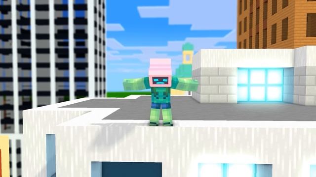 Monster School : Skidibi Toilet x CameraMan Super Flip Bottle - Minecraft Animation смотреть онлайн