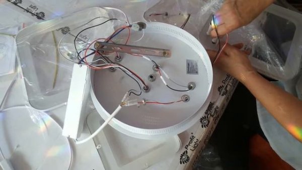 Как собирать подключать светодиодную led люстру с пультом управления!
